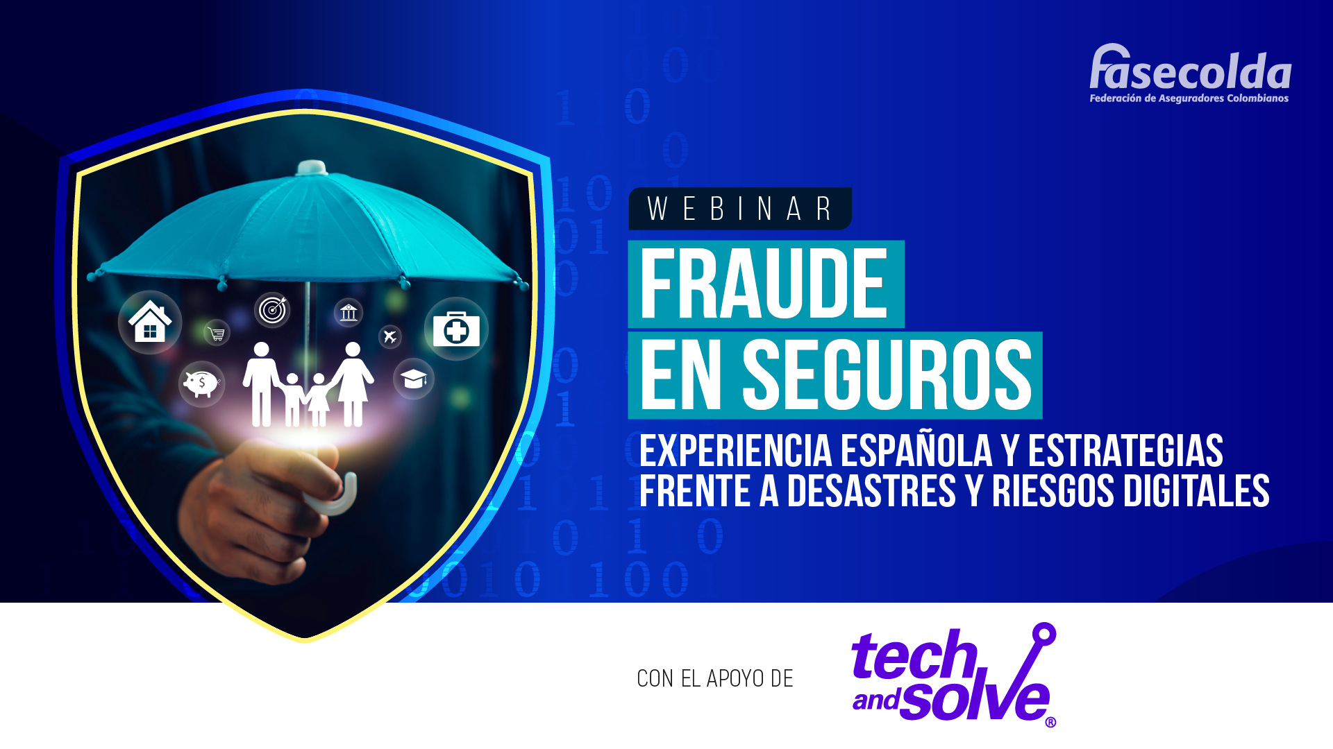 Banner webinar fraude en seguros